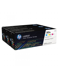 Scatola multipack 3 toner colori: ciano,magenta,giallo Hp laserjet NR.305
Compatibilità:HP LASERJET PRO: 300 COLOR M351A, 300 COLOR MFP M375NW, 400 COLOR M451DN, 400 COLOR M451DW, 400 COLOR M451NW, 400 COLOR MFP M475DN, 400 COLOR MFP M475DW