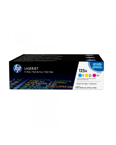Scatola multipack 3 toner colori: ciano,magenta,giallo HP LASERJET NR.125A.
Compatibilità:HP COLOR LASERJET: CM1312 MFP, CM1312N, CM1312NFI, CP1210, CP1215, CP1217, CP1510, CP1514N, CP1515, CP1515N, CP1518, CP1518NI
