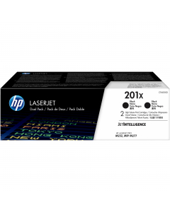 Conf. da 2 cartucce toner nero alta capacitÓ HP201X
Compatibilità
Stampante multifunzione HP Color LaserJet Pro M277n
HP Color LaserJet Pro M252n
HP Color LaserJet Pro M252dw
Stampante multifunzione HP Color LaserJet Pro M274n