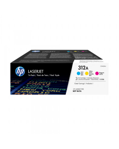 Confezione 3 cartucce colore Hp laserjet 312A ciano,magenta,giallo.
Compatibilità:HP LASERJET PRO: 400 COLOR MFP M476DN, 400 COLOR MFP M476DW, 400 COLOR MFP M476NW