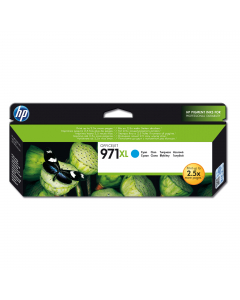Cartuccia Ciano inchiostro HP OFFICEJET 971XL.
Compatibilità:HP OFFICEJET PRO: X451, X451DW, X476, X476DW, X551, X551DW, X576, X576DW