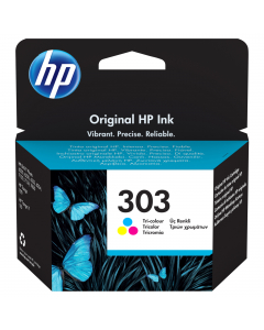 Cartuccia di inchiostro in tricromia originale HP 303 
Compatibilità
Stampante multifunzione HP ENVY Inspire 7220e
Stampante multifunzione HP ENVY Inspire 7920e
Stampante multifunzione HP ENVY Inspire 7221e
Stampante multifunzione HP ENVY Inspire 7921e
HP