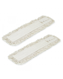 Set 2 frange in cotone da 100cm lavabili a 60°.