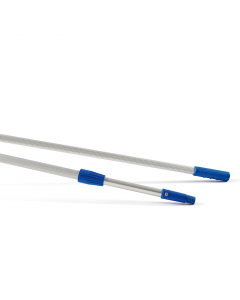 Asta telescopica in alluminio da 250cm. Composta da 2 parti con dettagli in polipropilene. Attacco a vite. Idonea per levaragnatele cod.86240.