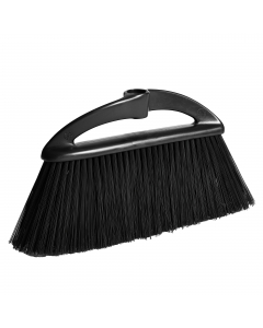 Scopa per esterni/interni ideale per negozi, bar, ristoranti.  Supporto in materiale riciclato post-consumo e fibre in materiale sintetico PET.  Adatta con manico 0032 (cod.74093)