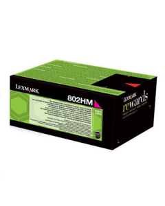 Toner 802HM magenta return program