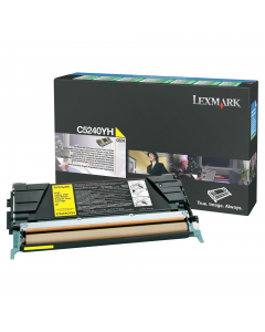 Toner return program giallo C524 alta resa