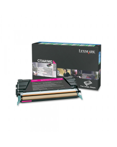 Toner magenta C734, C736, X734, X736, X738, return program