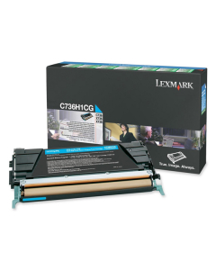 Toner ciano C736, X736, X738, alta capacitÓ return program