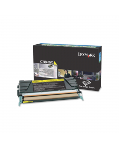 Toner giallo C748 return program alta resa