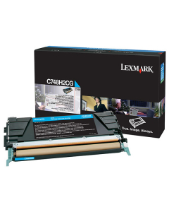 Toner ciano non return program C748 alta resa