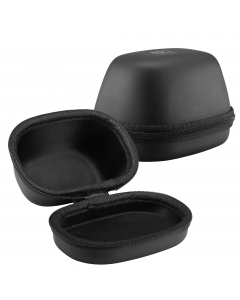 La custodia compatta protegge il dispositivo
da graffi, piccoli urti, sporco, polvere e spruzzi
d'acqua oltre a facilitare il trasporto dell'e-mark.
• Materiale leggero e robusto
• Colore: nero
• Dimensioni (L x P x A):
125 x 90 x 80 mm.