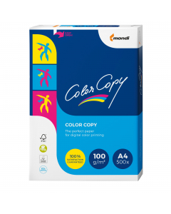 Carta ad altissima qualità per sistemi digitali e laser. Carta certifi cata FSC. Trattata per l'utilizzo su stampanti laser a colori per garantire una stampa dai colori brillanti. Resistente al calore, non tossica. Certificata ISO 9706.