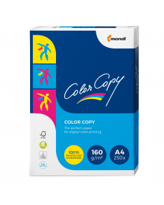 Carta ad altissima qualità per sistemi digitali e laser. Carta certifi cata FSC. Trattata per l'utilizzo su stampanti laser a colori per garantire una stampa dai colori brillanti. Resistente al calore, non tossica. Certificata ISO 9706.