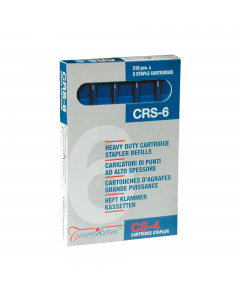 Caricatori di punti ad alto spessore. Ciascun caricatore contiene 210 punti. Questi caricatori sono compatibili con  HDC-6 per Etona EC-3 e K-6 per Leitz 5550.