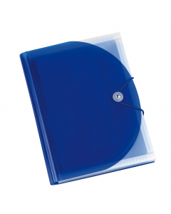Portadocumenti a 13 scomparti espandibili, elegante e funzionale.
Completo di divisori colorati e 2 tasche frontali portabiglietti da visita.
Chiusura con elastico. Dimensioni: 330x245x45mm.