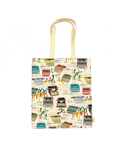 Shopper con manici e soffietto. Dim. 35x40cm. Collezione realizzata utilizzando carta lavabile a mano, ottenendo prodotti che durano nel tempo e a prova di macchia. Carta da 100gr.