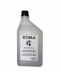 Olio per distruggidocumenti - flaccone 1lt - Kobra