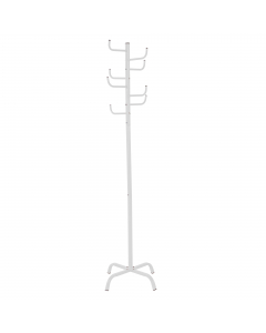 In acciaio verniciato bianco. Altezza 175cm.