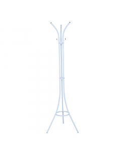 In acciaio verniciato bianco. Altezza 175cm.