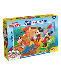 Puzzle maxi 108pz, da pavimento. Dimensioni: 70x50cm. Età consigliata: 4+