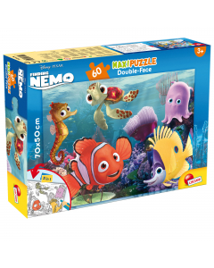 Puzzle maxi 60pz, da pavimento. Dimensioni: 70x50cm. Età consigliata: 4+