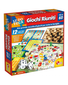 Dal gioco dell'Oca a Scale e Serpenti, dal Backgammon agli Scacchi, da Guardie e Ladi a Dado Thriller, fino a giochi di grande fascino provenienti dall'Antico Egitto e dai Paesi Nordici. Più di 60 giochi in un'unica confezione. Ideali per tutta la famigli