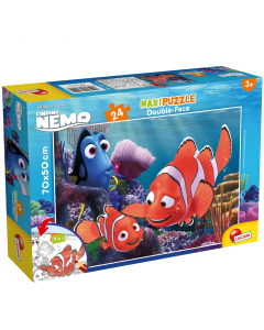 Puzzle maxi 24pz, da pavimento. Dimensioni: 70x50cm. Età consigliata: 3+