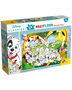 Puzzle maxi 24pz, da pavimento. Dimensioni: 70x50cm. Età consigliata: 3+