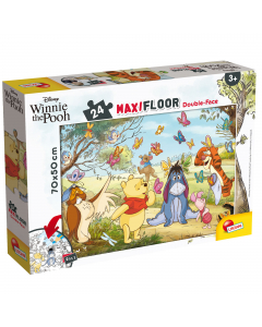 Puzzle maxi 24pz, da pavimento. Dimensioni: 70x50cm. Età consigliata: 3+