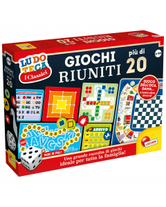Una collezione con oltre 20 giochi tradizionali da giocare in famiglia. Età consigliata: 6-99 anni.