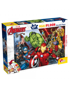 Puzzle maxi 108pz, da pavimento. Dimensioni: 70x50cm. Età consigliata: 4+