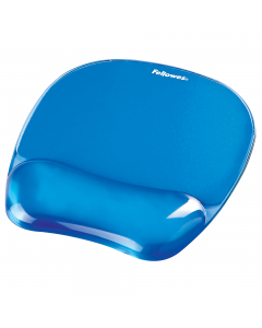 Mousepad e poggiapolsi da tastiera in gel. Previene tensioni e irrigidimenti grazie alla particolare consistenza. Si puliscono con panno umido.
In gel atossico. Trasparente blu.