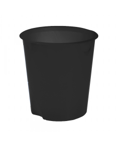 Realizzato in polipropilene antiurto, lavabile.
Dimensioni: H 32,5 cm - Ø31cm. Colore nero.