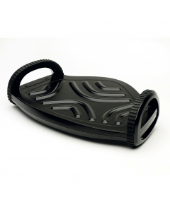 Poggiapiedi Smart Rocker con regolazione dell’altezza in modo semplice ed intuitivo, due livelli di altezza della piattaforma (65mm o 95mm) semplicemente capovolgendo il poggiapiedi. Il movimento oscillante migliora la circolazione e riduce la stanchezza 