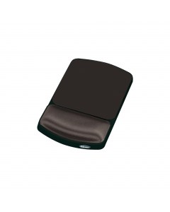 Altezza ed inclinazione regolabili fino a 10 mm per una posizione comoda personalizzata. In gel ricoperto di morbido tessuto Lycra. La superficie permette un uso comodo del mouse.
