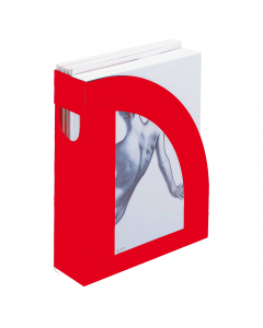 Portariviste E803 in robusta plastica antiurto. Contiene riviste, cataloghi, brochures. Foro di estrazione e spazio per etichetta di identificazione. Dimensioni: 24,5x30cm - dorso 7,5cm. Confezione da 12.