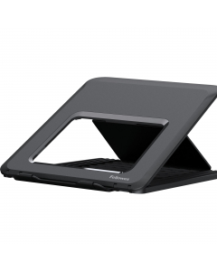 Dodici regolazioni di altezza con gambe frontali ripiegabili per ottimizzare la posizione dello schermo di qualunque laptop.Sostiene laptop fino a 14’’ e di peso massimo di 4kg.Materiali 100% riciclabili e con garanzia limitata 5 anni.Dimensioni prodotto;