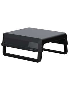 Design compatto e portabile con mensola di appoggio per i dispositivi e spazio per il cavo di ricarica.Solleva il monitor all’altezza ergonomicamente corretta.Tre impostazioni di altezza tra cui scegliere. Mareriali 100% riciclati.Dimensioni:8.2 x 35.4 x 