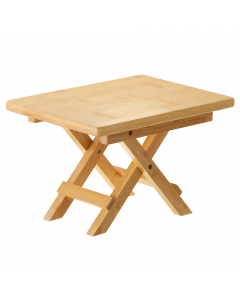 Stand in bamboo richiudibile. Dimensioni: 30x20xh18cm.