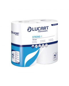 Carta igienica liscia 100% in pura cellulosa bianca a 2 veli. In rotolo standard 57mt 496strappi. Diametro rotolo 12cm. Diametro anima 4,5cm. Strappo: 95x115mm. 

Materia prima: 100%pura cellulosa
Colore: Bianco
Goffratura: assente (liscio)
Veli: 2
Gramma