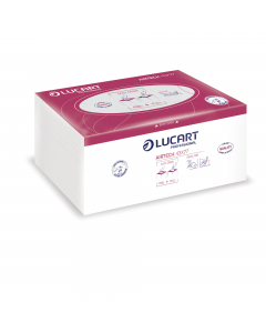 Linea di carta tissue AIRTECH prodotta con l’esclusiva tecnologia AIRLAID, che utilizza aria anziché acqua nel processo di lavorazione delle fibre di pura cellulosa, unita alla speciale trama tridimensionale conferisce ai prodotti straordinari capacità di