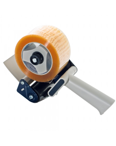 Tendinastro con frizione regolabile.
Utilizzabili con nastri fino a 75mm di larghezza e 132mt di lunghezza.