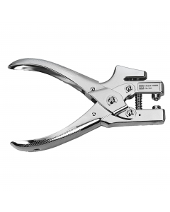 Occhiellatrice interamente in metallo; perfora e rilega fino a 30 fogli carta 64 g; 
diametro foro 5 mm.