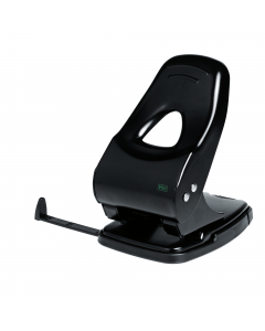 Perforatore 860 a 2 fori passo 8cm con guida regolabile. Struttura interamente in metallo e base con apertura facilitata per lo svuotamento. Dotato di dispositivo bloccaggio leva di perforazione. Richiede uno sforzo ridotto nella perforazione. Foro da 6mm