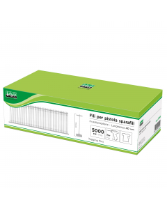 Scatola da 5000 fili in polipropilene trasparente da 65mmper sparafili 5260