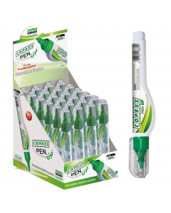 Correttore liquido, asciuga subito ed è subito sovrascrivibile. Punta in ppl. Formato 10ml.