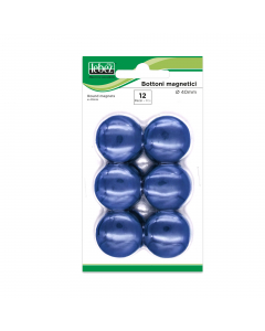 Bottoni magnetici diam. 20mm in blister.