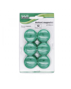 Bottoni magnetici diam. 20mm in blister.