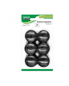 Bottoni magnetici diam. 40mm in blister.